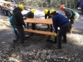 PICNIC TABLE PLACEMENT AT CREST