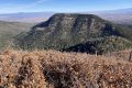 View of Palomas Peak and points northeast from Capulin Peak overlook. Photo by Cliff Giles